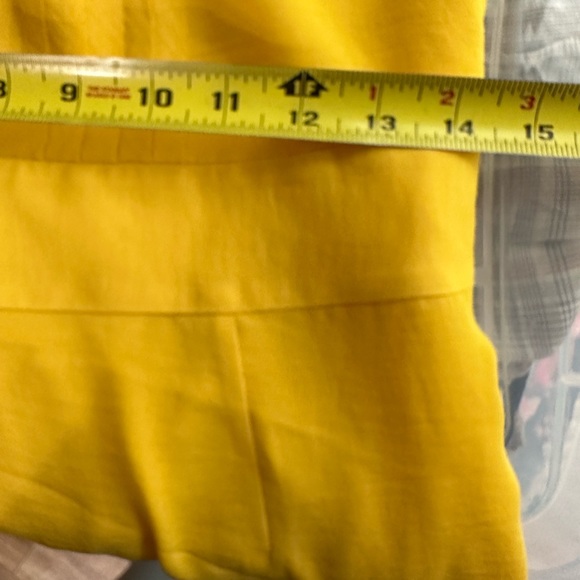 Banana Republic NWT Sunshine Yellow Wedding Guest Halter Tie Neck Dress sz 6 - Picture 15 of 16